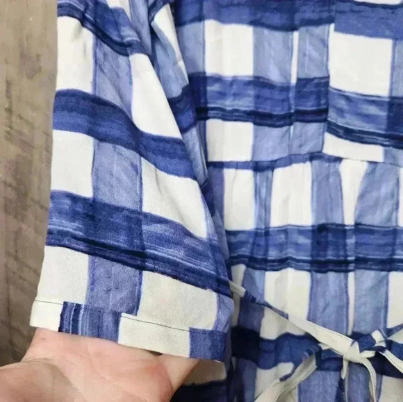 Maeve Anthropologie Devery Plaid Mini Belted Dress Small Women's - Picture 11 of 15